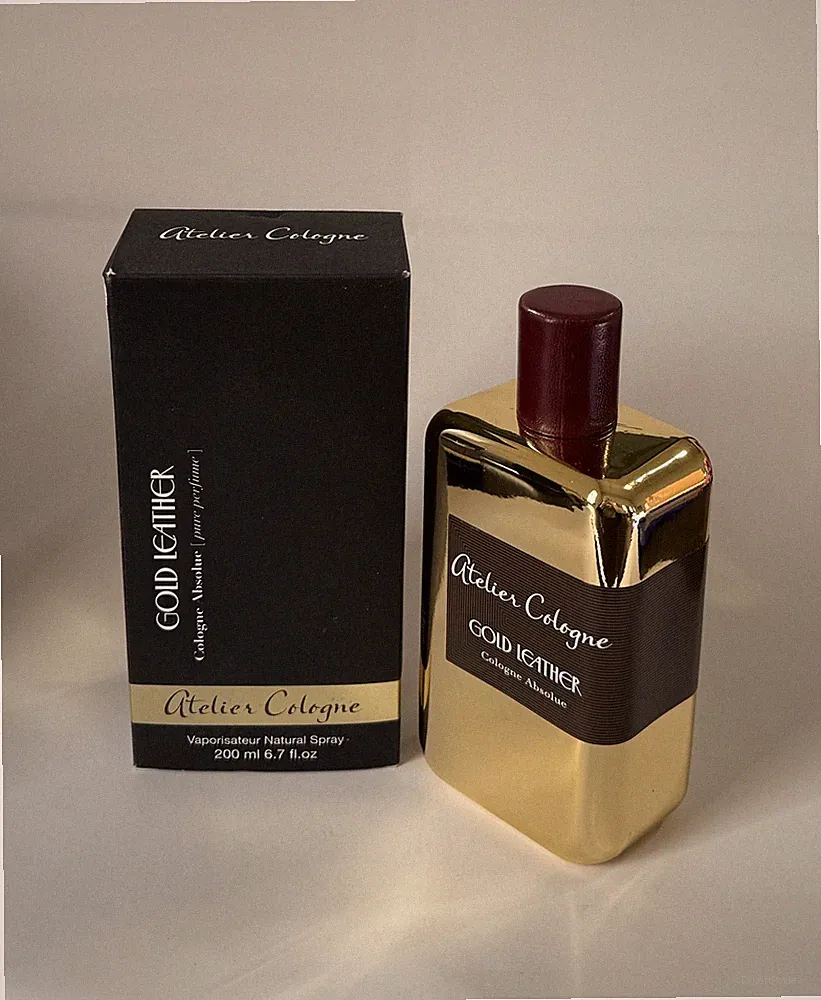 Atelier Cologne GOLD LEATHER Cologne Absolue 6.7 fl oz / 200ml Unsealed In Box
