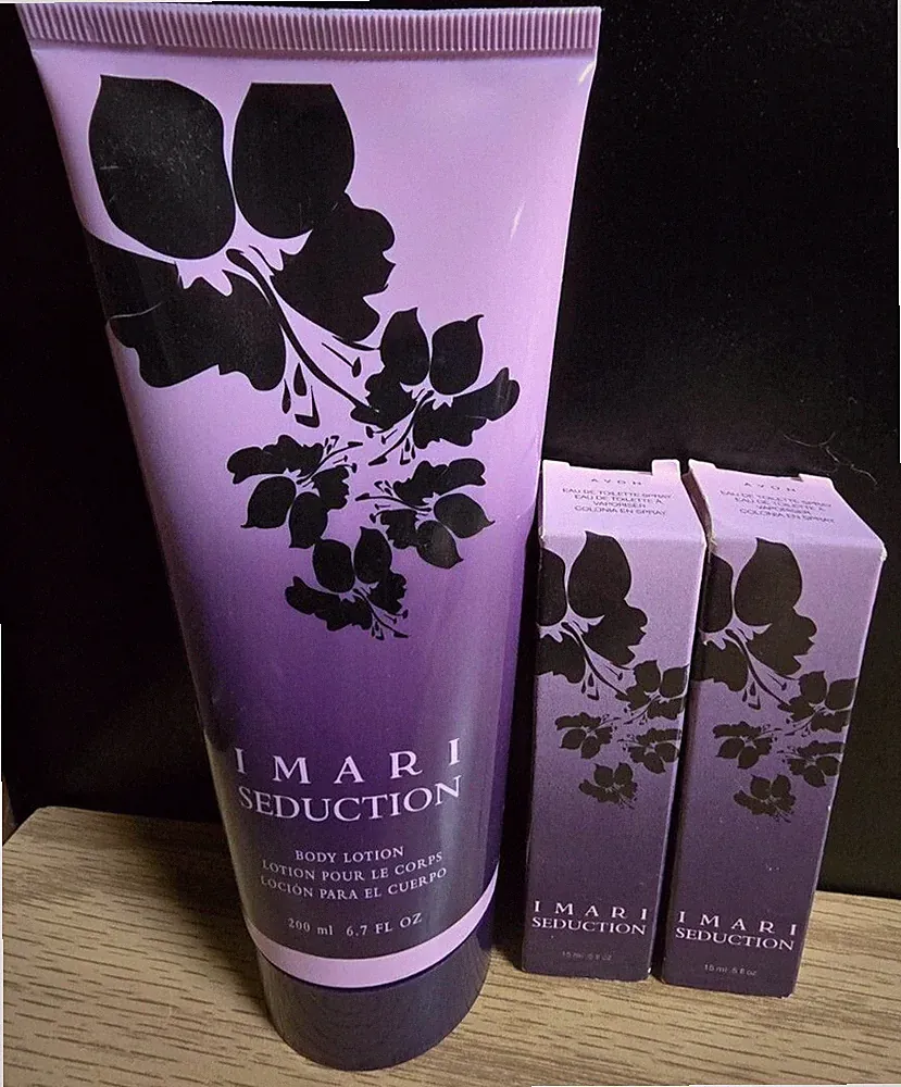 Avon Imari Seduction 3pc set - 2 Travel Perfumes, and 1 Full Size Body Lotion