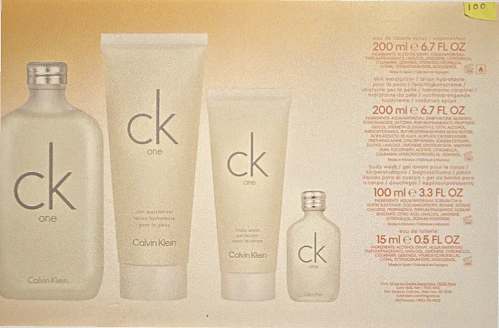 Calvin Klein CK One Gift Set