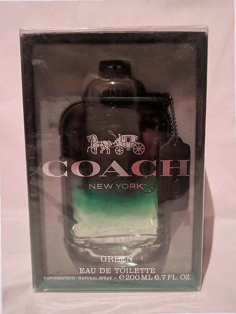 Coach Green Eau De Toilette Spray Fragrance for Men 200ml/6.7 fl oz - NEW