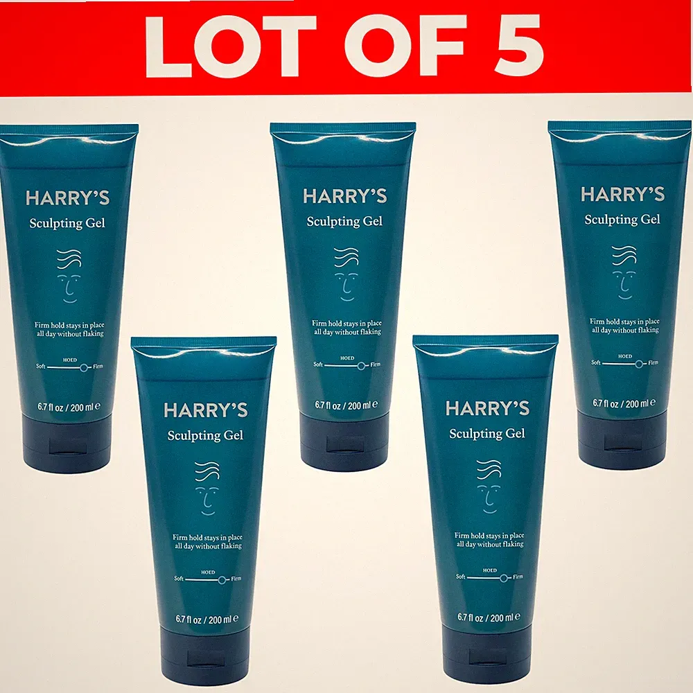 Harry's Sculpting Hair Gel 6.7 fl oz – Firm Hold Polished Finish