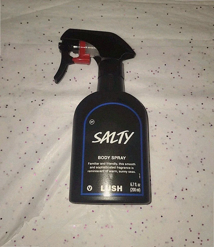 Lush Fragrance SALTY Body Spray ~ 6.7 fl oz 200ml New Fast Ship!