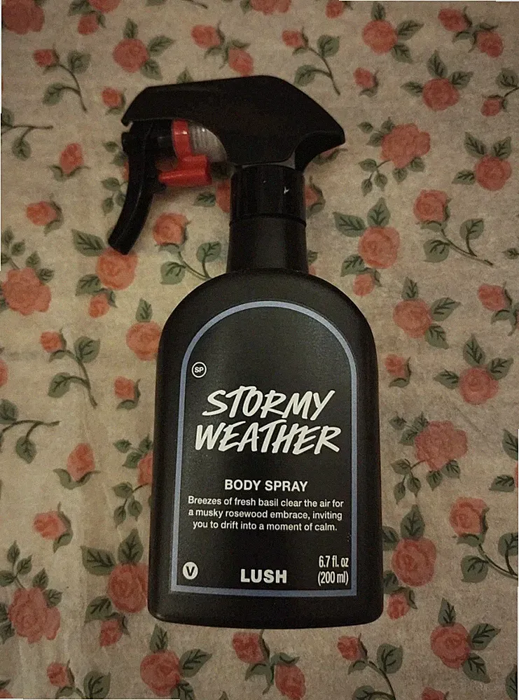 Lush STORMY WEATHER Body Spray Fragrance ~ 6.7 Fl. OZ Brand New! Fresh!