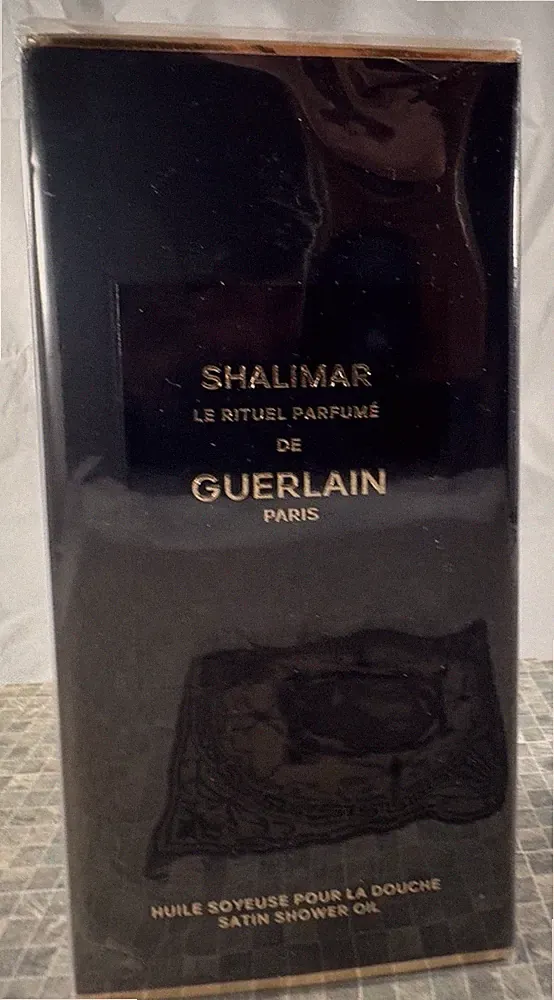 NEW GUERLAIN SHALIMAR SATIN SHOWER OIL FOR WOMEN 200 ML/6.7 FL.OZ. sealed