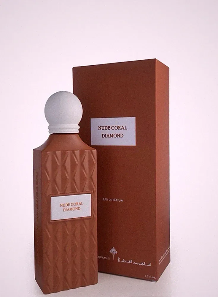 Qurashi Nude Coral Diamond Eau de Parfum Spray Regular Size 6.7fl oz