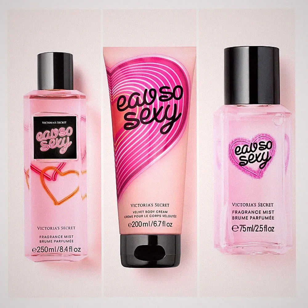 Victoria’s Secret EAU SO SEXY Fragrance Mist / Body Cream / Travel Mist